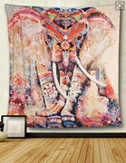 Fan Wei Bắc Âu tấm thảm ins ảnh tường treo vải trang trí giường vải vải nghệ thuật canvas tường treo tấm thảm