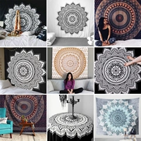 Ấn Độ Mandala thu tiền treo thảm thêu vải tấm thảm nền yoga kích thước chăn 148 * 200cm - Tapestry thảm thổ cẩm