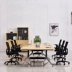 Bàn ghế văn phòng Bắc Kinh đơn giản hiện đại đơn giản đơn giản dài kích thước bàn đào tạo bàn văn phòng - Nội thất văn phòng