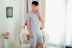 Của nam giới Đồ Ngủ Mùa Hè Phương Thức Ngắn Tay Cộng Với Chất Béo Kích Thước Lớn Rắn T-Shirt Nam Mỏng Nhà Giản Dị Mặc Tops Pyjama