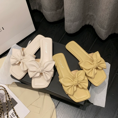 Тапочки, модная обувь, летние слайдеры для выхода на улицу, туфли, коллекция 2023, большой размер