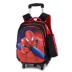 Trailer bag trường bag trường tiểu học nam ba bánh xe kéo túi trường trẻ em của hộp push-pull ba lô spiderman