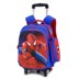 Trailer bag trường bag trường tiểu học nam ba bánh xe kéo túi trường trẻ em của hộp push-pull ba lô spiderman ba lô đi học Túi bé / Ba lô / Hành lý