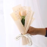 Цветочный букет на День Матери 520 Цветы Экспресс доставка Тонгчэн Одинокая розовая гвоздика, букет подсолнечника