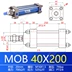 Xi lanh thủy lực nhẹ thanh giằng xi lanh thủy lực MOB40X50/100/150/200/300/500 giá xi lanh thủy lực 2 tấn xilanh thủy lực 15 tấn 