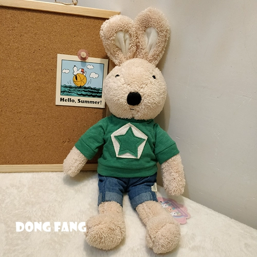 Плюшевая игрушка, кролик, подушка, милая детская тряпичная кукла, популярно в интернете, подарок на день рождения