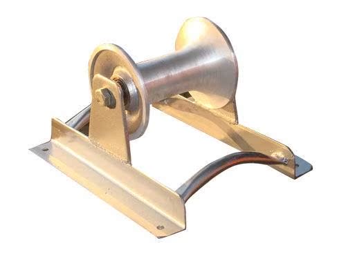 万利达 地缆滑轮 电缆放线滑轮 (铝轮 尼龙轮)桥架式角铁.