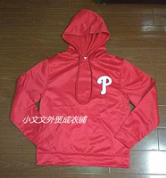 Major League Baseball Philadelphia đội mùa xuân và mùa thu đồng phục bóng chày trùm đầu áo len thể thao màu đỏ dài tay hoodies giải phóng mặt bằng điều trị quần dài chạy bộ nam