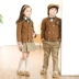Mẫu giáo vườn quần áo mùa xuân và mùa thu trẻ em mới của quần áo tùy chỉnh Người Anh cao đẳng gió trường tiểu học đồng phục đồng phục học sinh phù hợp với