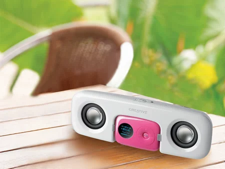 Инновационный докладчик -партнер Zen Stone New Box White | Хорошее время автономной работы долго -протягивание