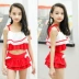Trẻ em mới của chia áo tắm Hàn Quốc dễ thương dễ thương cô gái trung con cậu bé lớn sling đồ bơi boxer váy áo tắm mua đồ bơi cho be gái 12 tuổi Bộ đồ bơi của Kid