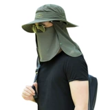 Летний шлем для рыбалки, маска, ультрафиолетовый солнцезащитный крем подходит для мужчин и женщин, снаряжение для велоспорта, шапка, защита от солнца, УФ-защита, с защитой шеи