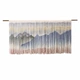 Gradient nhuộm màu trang trí tường Phong cách Bắc Âu dệt tay tấm thảm treo tường Trung Quốc mô hình cảnh quan trang trí nhà 	thảm dệt treo tường Tapestry