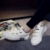 Học sinh trung học hè Giày vải nhung nữ thấp để giúp giày Phiên bản Hàn Quốc của giày thủy triều nữ thanh niên giày sneaker nữ Plimsolls