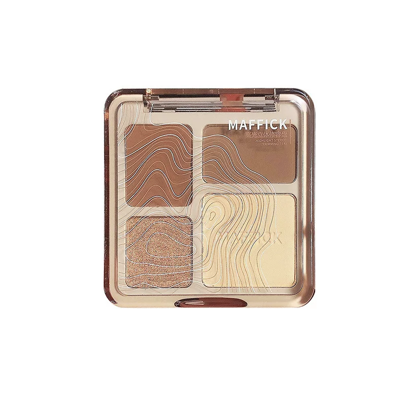 Nana, waterproof brightening handheld highlighter for students for contouring, four colors
