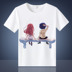 Anime ăn cắp sao Tháng Chín ngày Haoyue Tháng Mười Tháng Mười Harajuku phong cách phim hoạt hình xung quanh T-Shirt nam giới và phụ nữ mùa hè ngắn tay t-shirt sinh viên các sticker cute Carton / Hoạt hình liên quan