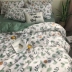 Bộ bông hoa Bộ 4 bông nhỏ tươi Mỹ Mục vụ đơn giản Cotton Ký túc xá sinh viên Tấm trải giường - Bộ đồ giường bốn mảnh