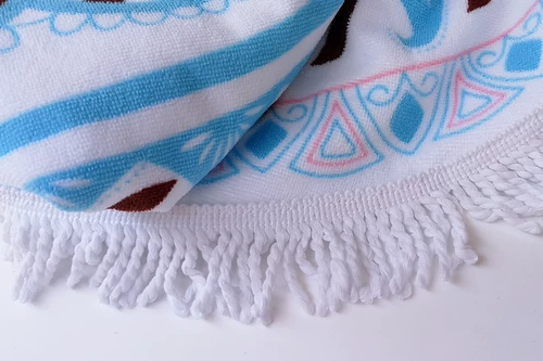 Пляжная большая накидка, летнее банное полотенце, защита от солнца, увеличенная толщина