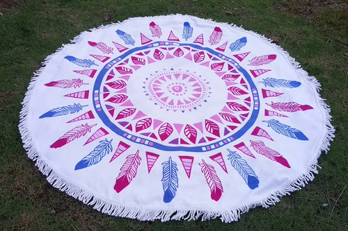 Пляжная большая накидка, летнее банное полотенце, защита от солнца, увеличенная толщина