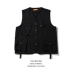 Mùa hè Nhật Bản Ami 咔叽 vest nam thương hiệu thủy triều Mỹ retro hip hop nhiều túi áo khoác không tay - Dệt kim Vest áo khoác len hàn quốc Dệt kim Vest