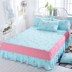 Váy ngủ cotton đơn chiếc ga trải giường bed Váy đơn giường ba bộ bộ giường 1,5 m 1,8 m 2 m giường váy giường Váy Petti