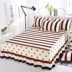 Váy ngủ cotton đơn chiếc ga trải giường bed Váy đơn giường ba bộ bộ giường 1,5 m 1,8 m 2 m giường váy giường Váy Petti