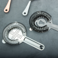 Фильтр для льда 调鸡尾酒调酒滤冰器 专业隔冰器过滤隔冰漏网器搅拌杯用酒吧包邮