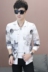 Áo khoác nam Hàn Quốc phiên bản của xu hướng của Slim đẹp trai mùa hè của nam giới quần áo kem chống nắng quần áo 2018 mùa xuân và mùa thu mới áo khoác giản dị Áo khoác