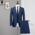 Playboy phù hợp với hai mảnh phù hợp với nam thanh niên sửa chữa lớp phù hợp với thanh niên kinh doanh mặc kinh doanh chú rể kết hôn áo vest nam đẹp Suit phù hợp
