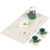 Bảng mat vải bàn trà cờ vẽ tay bông hai lớp dày không trượt thực phẩm phương tây nhà cách nhiệt nhỏ pad Khăn trải bàn