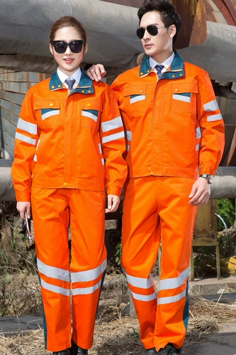Светоотражающий комбинезон для работы