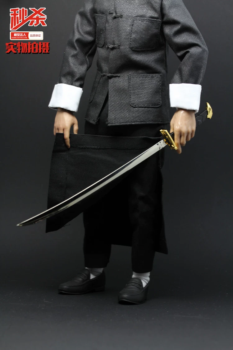 Спот 4 Корона 1: 6 солдат Ронин Самурайский меч Все-металлические живописные сцены для банды DAM