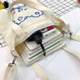 Сумка через плечо, вместительный и большой шоппер, брендовая льняная сумка, тканевый мешок