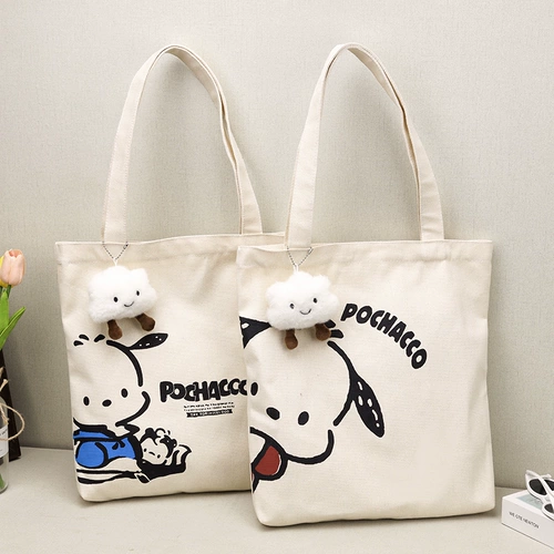 Сумка на одно плечо, льняная сумка