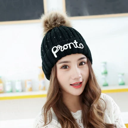 Демисезонная модная милая удерживающая тепло трикотажная шерстяная шапка, коллекция 2021, в корейском стиле