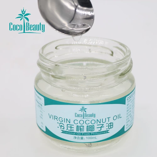 Coco Beauty Coconut Coconut Coconut Coconut Oil Уход за волосами, уход за кожей, снятие макияжа 100 мл нового продукта.