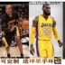 Đồng phục bóng rổ Lakers đồng phục Kobe 24th James 23rd đen ngắn tay jersey đặt bóng Kuzma tùy chỉnh Bóng rổ
