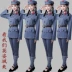 Xiaohongjun quần áo biểu diễn cho trẻ em tám đường học sinh tiểu học mới bốn ngôi sao quân đội màu đỏ lấp lánh đồng phục nam nữ - Trang phục