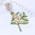 Châu âu, nhật bản và Hàn Quốc phụ kiện vòng hoa Vintage tươi và đơn giản hoa sáng tạo sinh viên màu xanh lá cây retro brooch phụ nữ Trâm cài