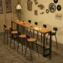 Tea House Nhà hàng Bàn ghế kết hợp Hộ gia đình Đa chức năng Khách sạn Bán hàng Phong cách Văn phòng Nội thất sáng tạo Bàn cà phê Bàn trà - Giải trí / Bar / KTV bàn quán bar
