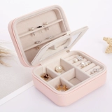 Портативная коробочка для хранения для принцессы, ювелирное украшение для путешествий, кольцо, серьги, аксессуар, коробка для хранения, европейский стиль, в корейском стиле