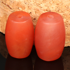 DIY аксессуары 天然南红玛瑙散珠鼓珠南红苹果圆桶珠 手工diy佛珠配件饰品保山