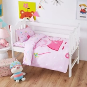 Nursery chăn bông ba mảnh trẻ em giường bông chăn giường bìa Liu Jiantao bé ngủ trưa với lõi - Bộ đồ giường trẻ em