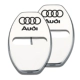 4 штука Audi Label ярко -белый