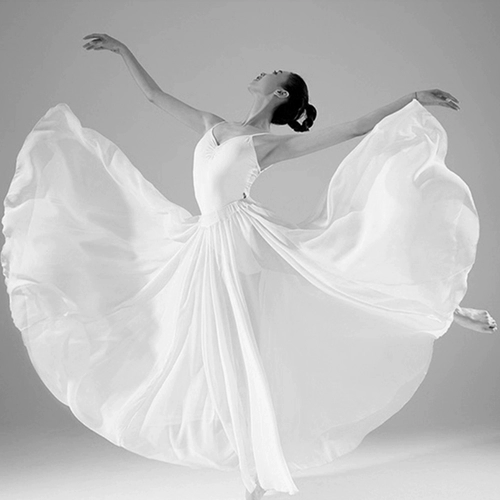 Шесть лет -магазин девять размеров танцевальная одежда Классические женские марли -юбки, элегантные национальные современные китайские танцы 720