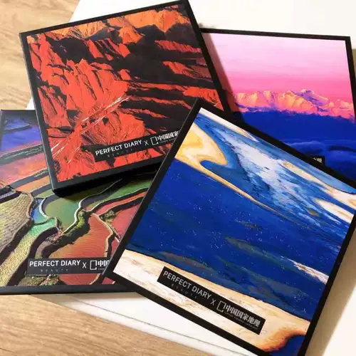 National geographic, матовые палетка теней, шесть цветов, в коричневых тонах, на каждый день