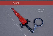 Dao tháp 2 vũ khí trò chơi ngoại vi chìa khóa vòng mặt dây chuyền dota2 tay mô hình nhảy dao quà tặng vật lý mặt dây chuyền trang sức