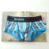 Thời trang nam đồ lót nam Cotton boxer eo ngắn U thiết kế lồi cá tính sọc boxer quần lót nữ cao cấp Vòng eo thấp