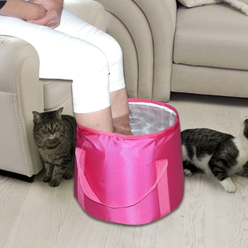 Портативная квантовая лампа, таз, дорожное ведро для путешествий