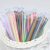 Мигающая флуоресцентная многоцветная гелевая ручка, 48 цветов, 12 цветов